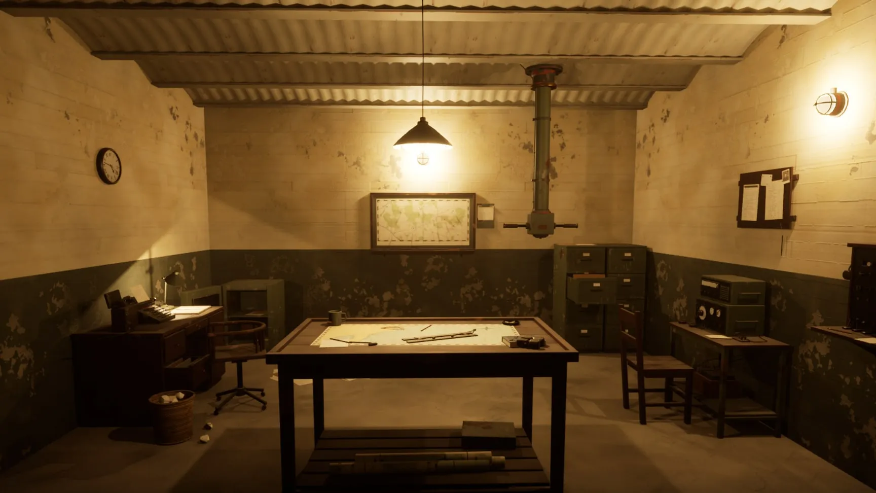 The command post