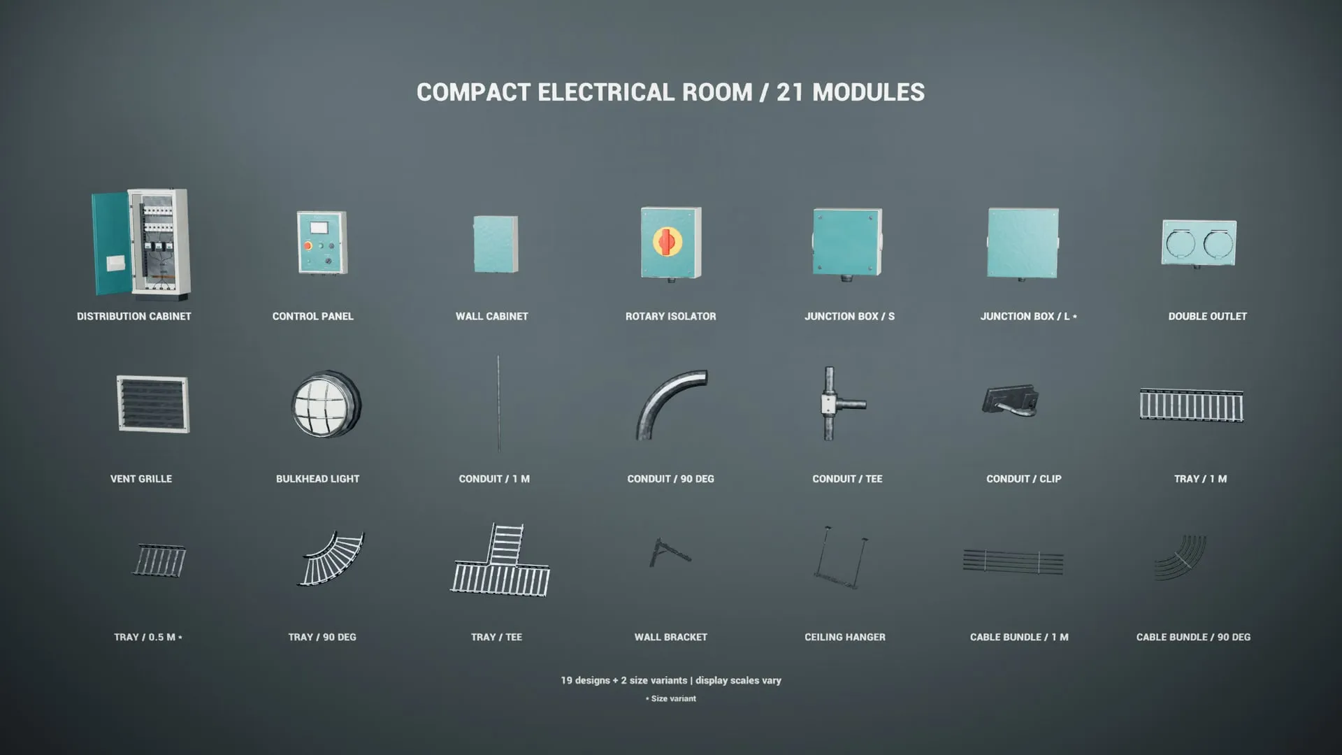 All 21 modules