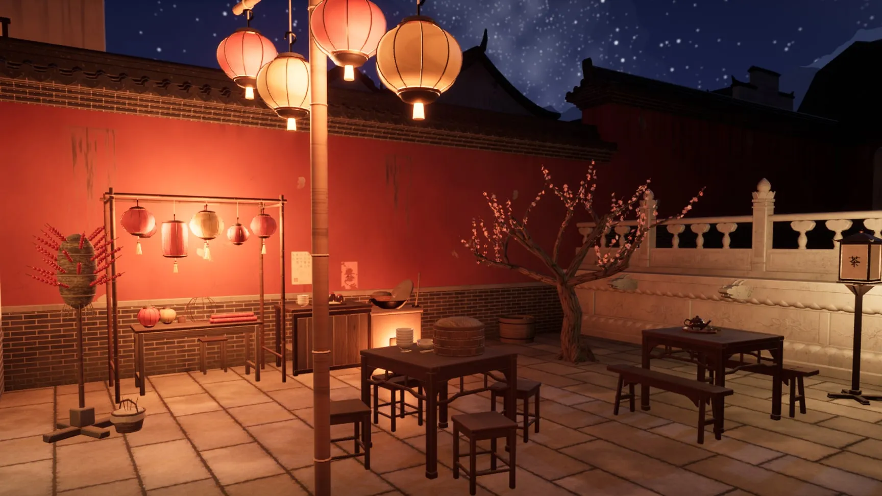 The night market
