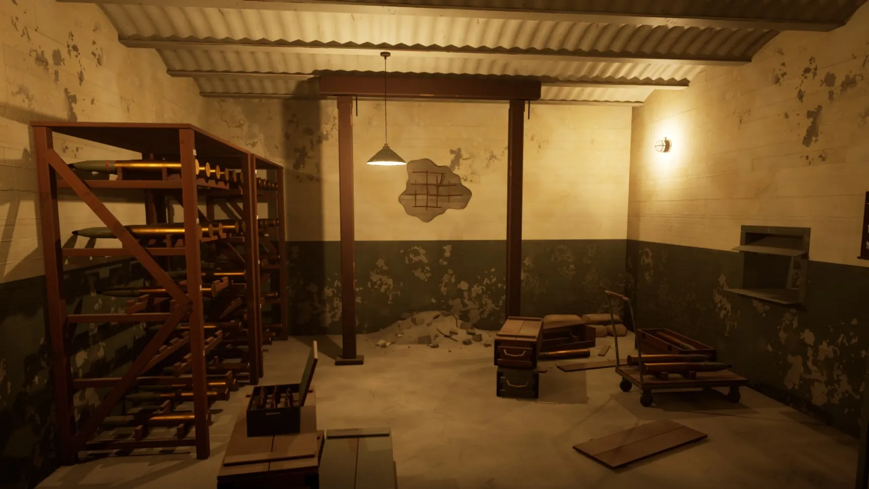 The ammunition store