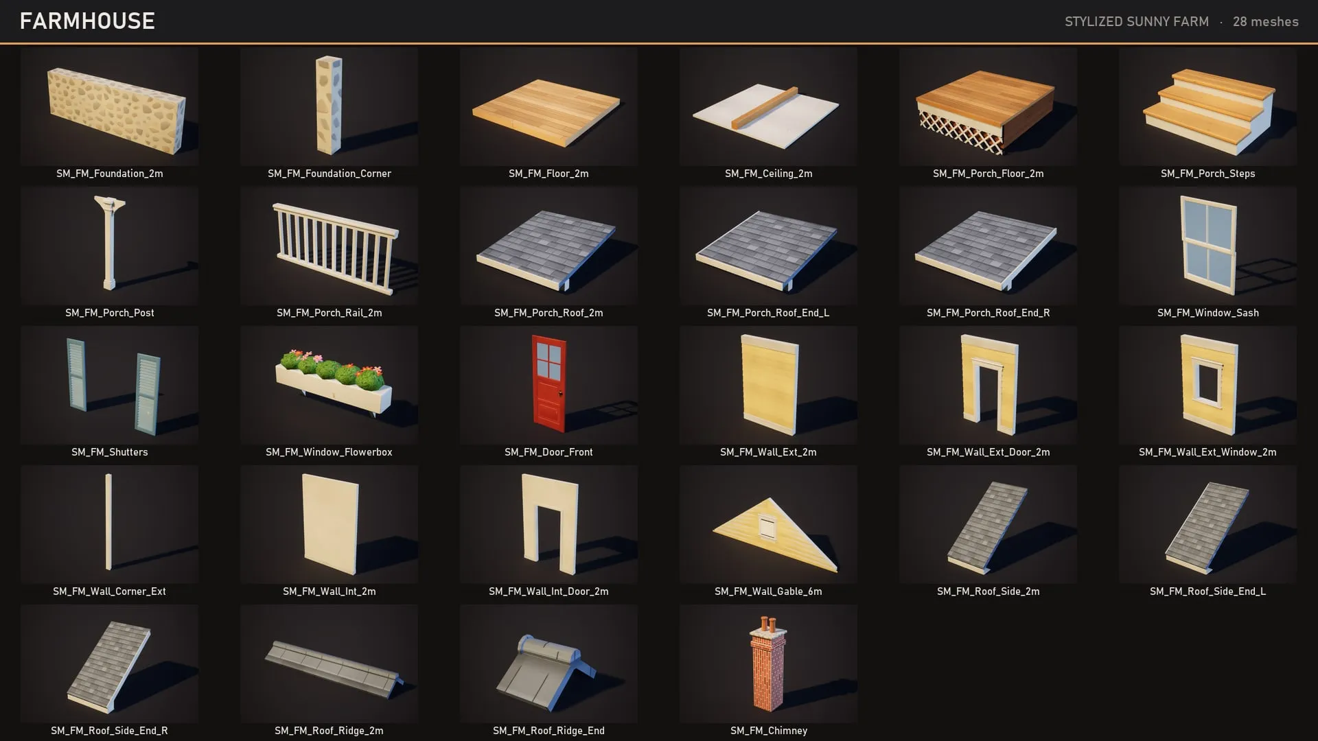 Catalog: farmhouse modules